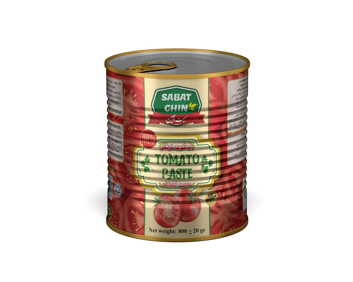 Tomato Paste Sabatchin 800g