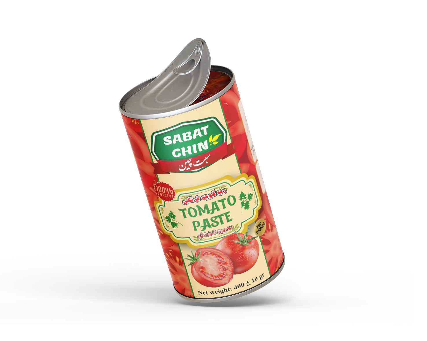 رب گوجه فرنگی سبت چین قوطی (400گرم)