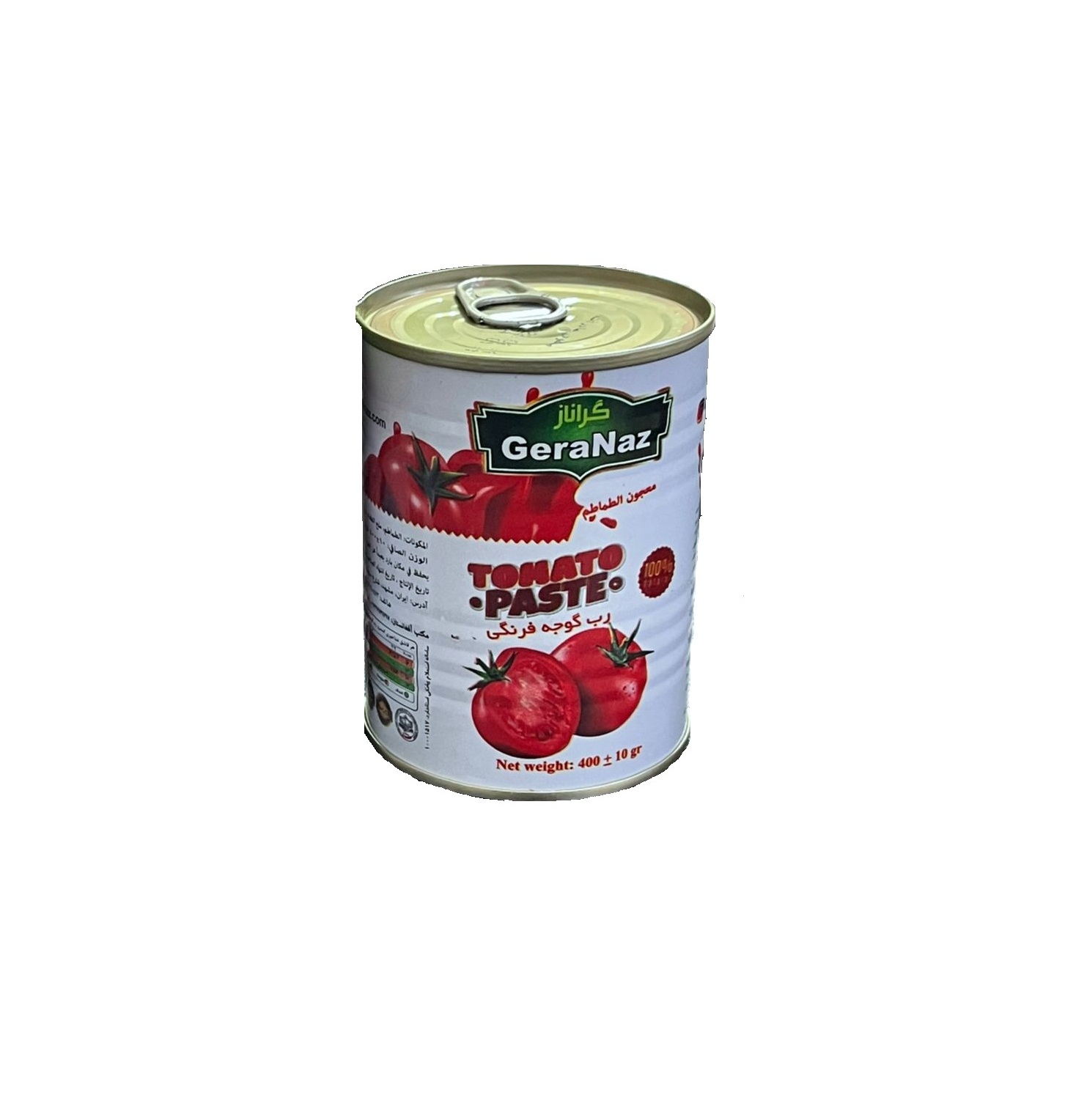 Tomato paste Geranaz can(400g) white