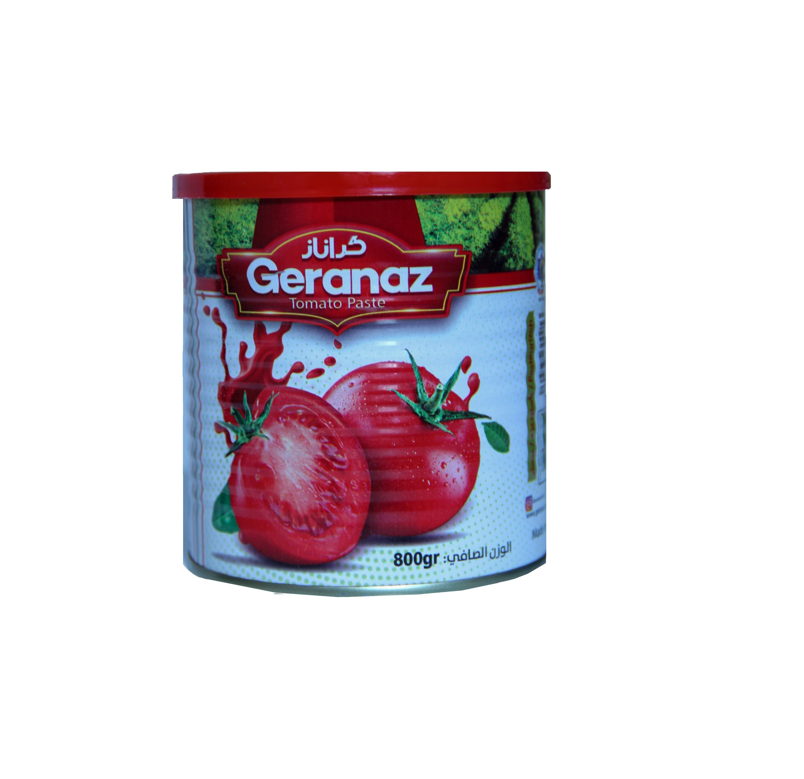 Tomato paste Geranaz can(800g) white