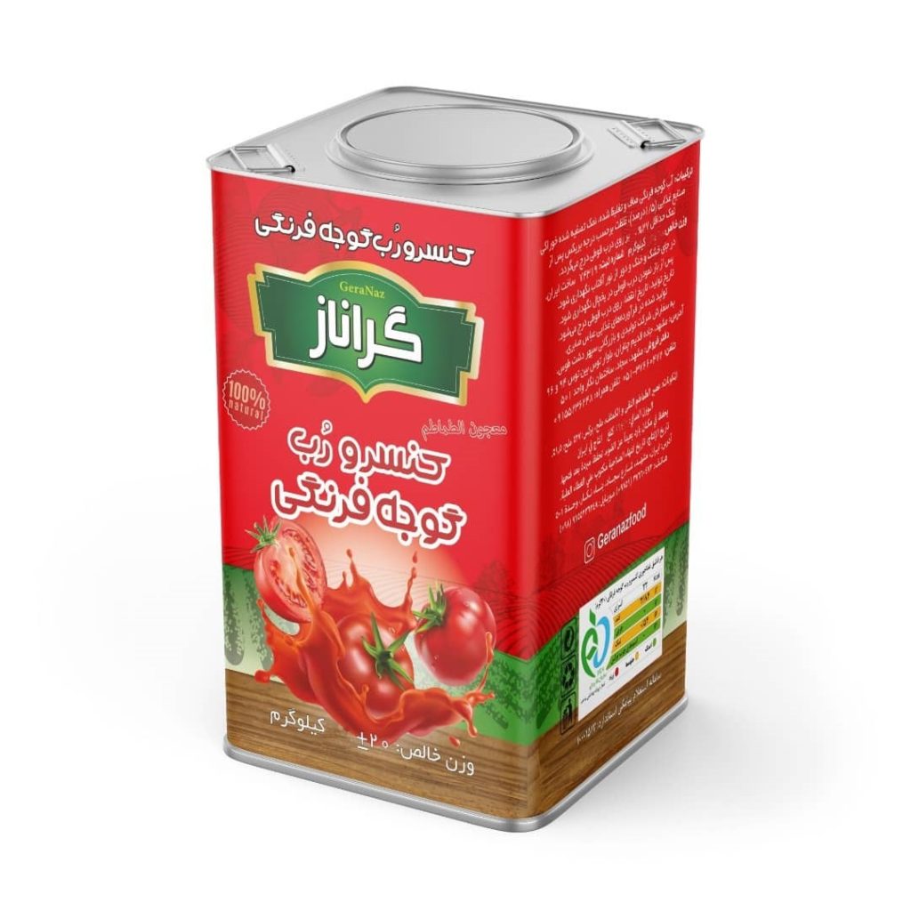 رب گوجه فرنگی گراناز حلب ( ۴ کیلوگرم )