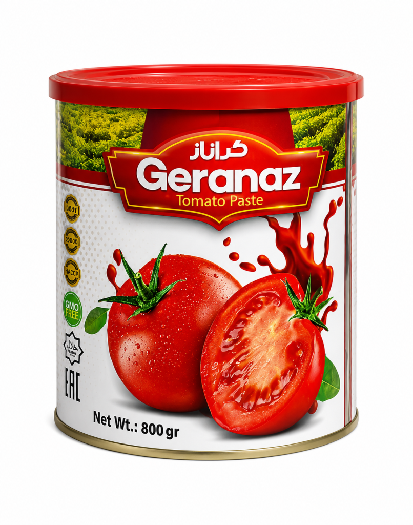 رب گوجه فرنگی گراناز (قوطی 800 گرم)