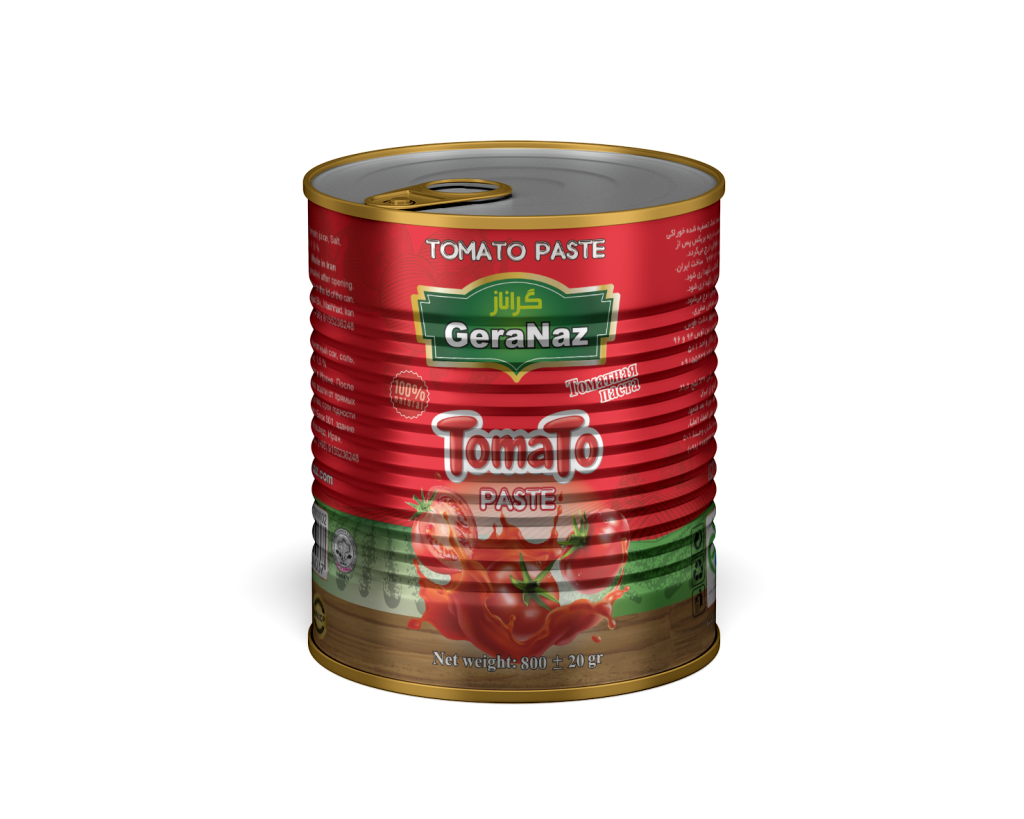 رب گوجه فرنگی گراناز (قوطی 800 گرم خالص)