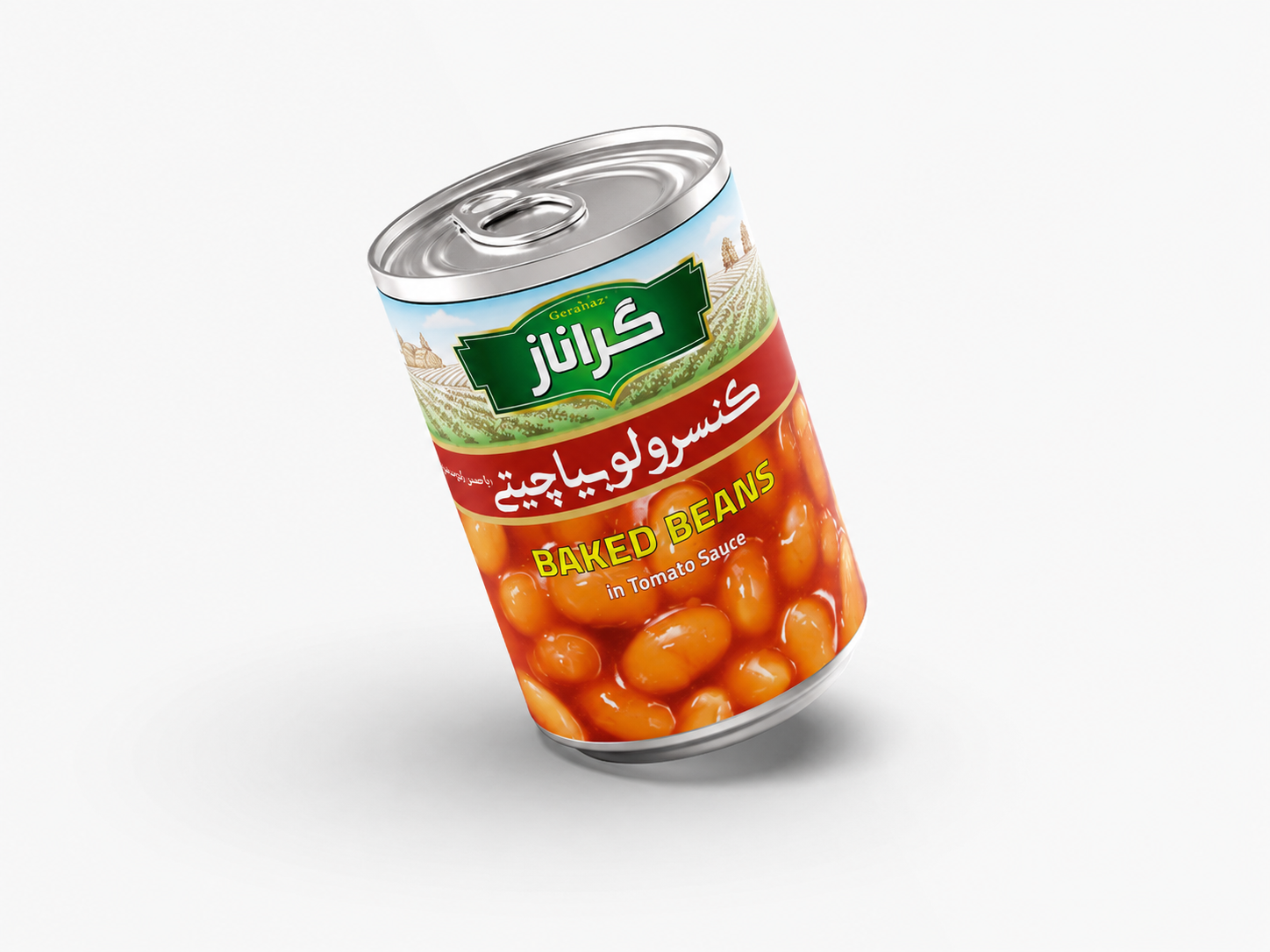 کنسرو خوراک لوبیا چیتی گراناز